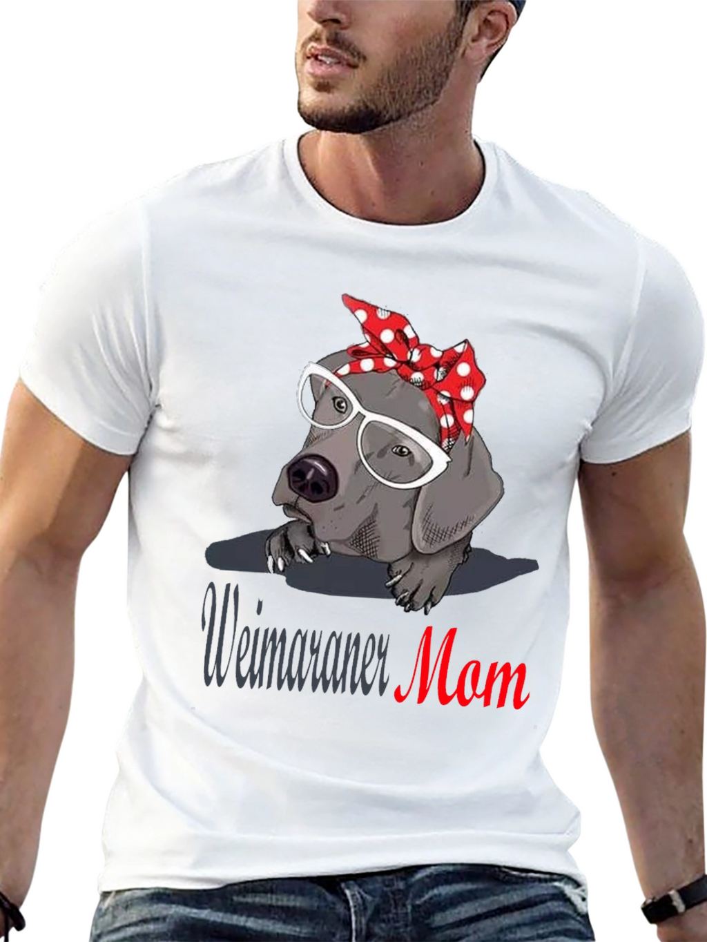 Weimaraner Mom T-Shirt