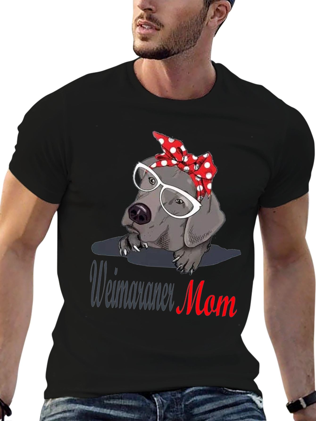 Weimaraner Mom T-Shirt