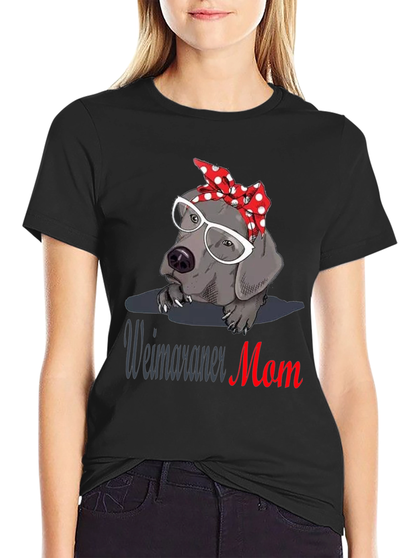 Weimaraner Mom T-Shirt