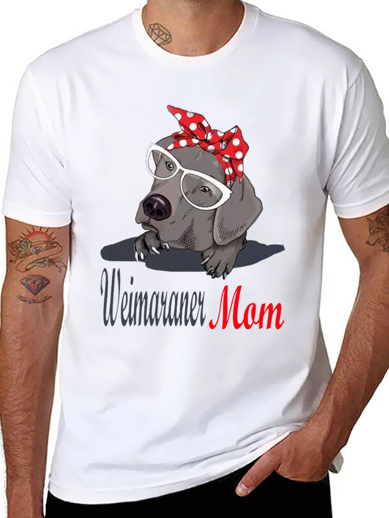 Weimaraner Mom T-Shirt