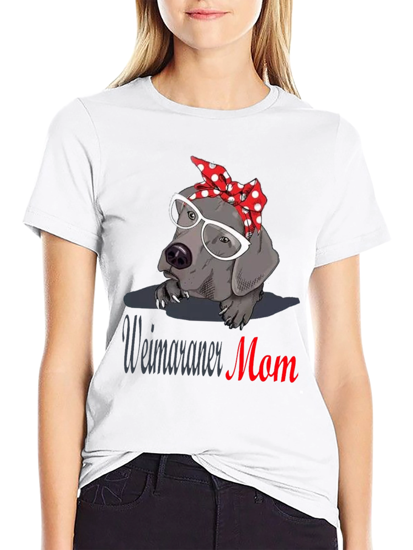 Weimaraner Mom T-Shirt