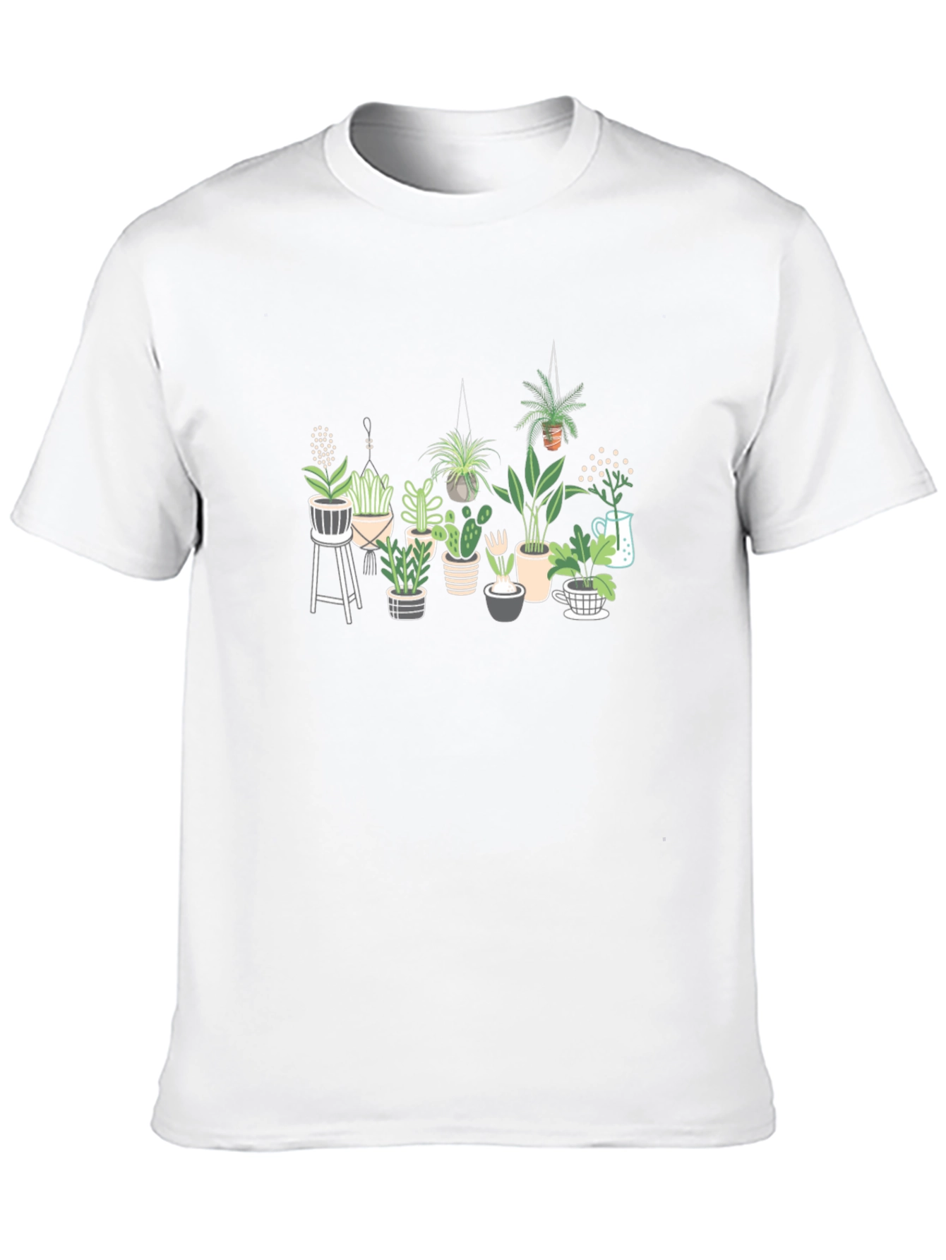 Plant Lover T-Shirt - Black Cotton Tee