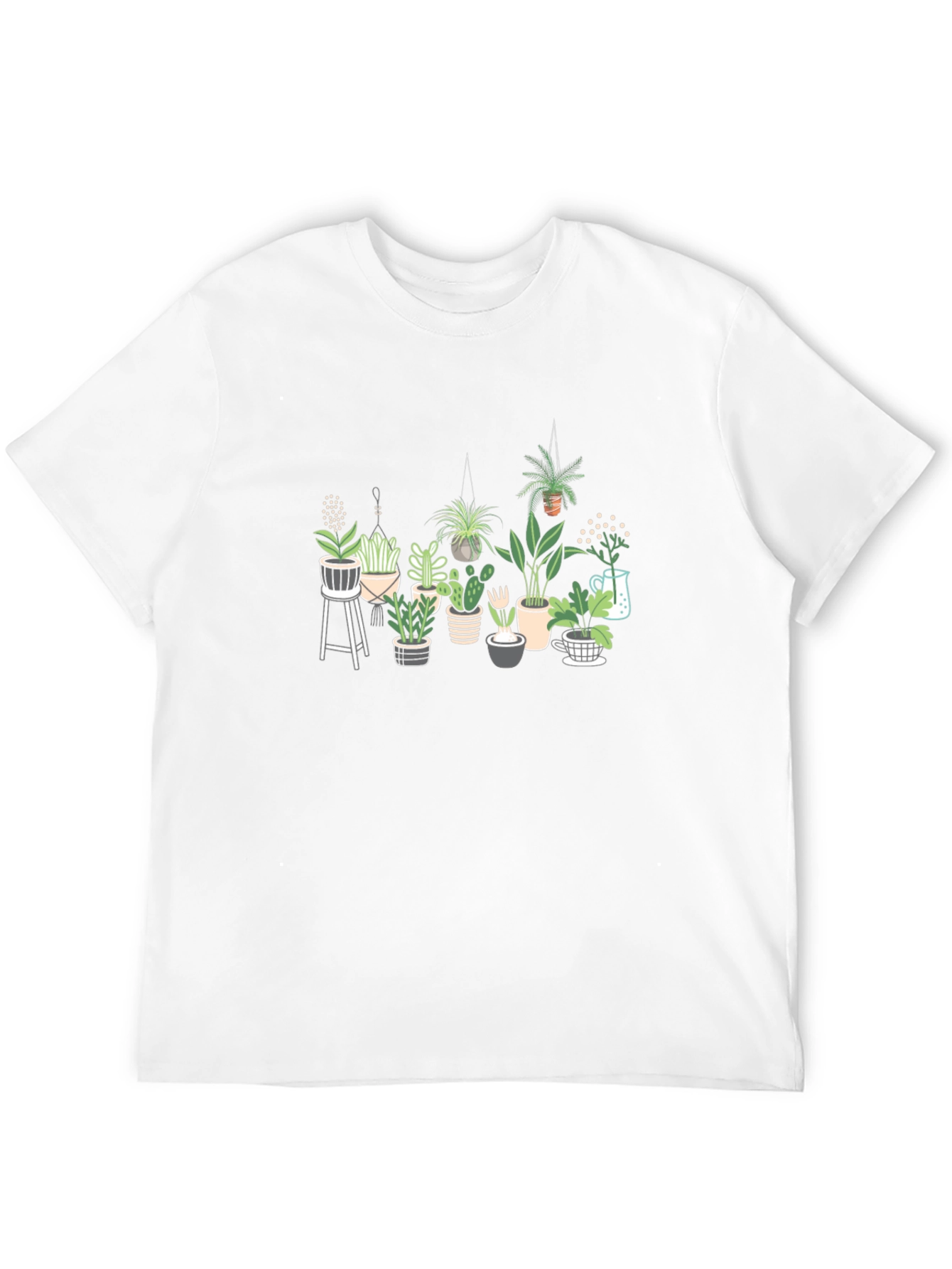 Plant Lover T-Shirt - Black Cotton Tee