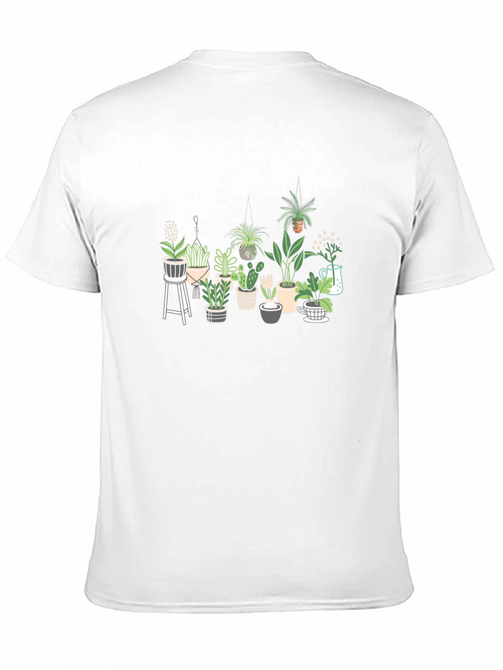 Plant Lover T-Shirt - Black Cotton Tee
