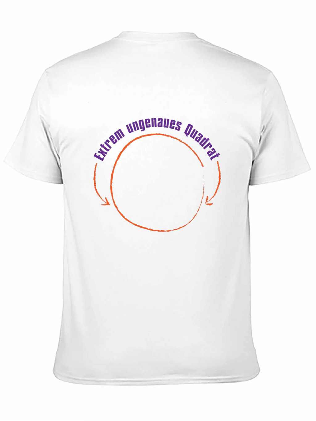 Extrem ungenaues Quadrat T-Shirt - Black