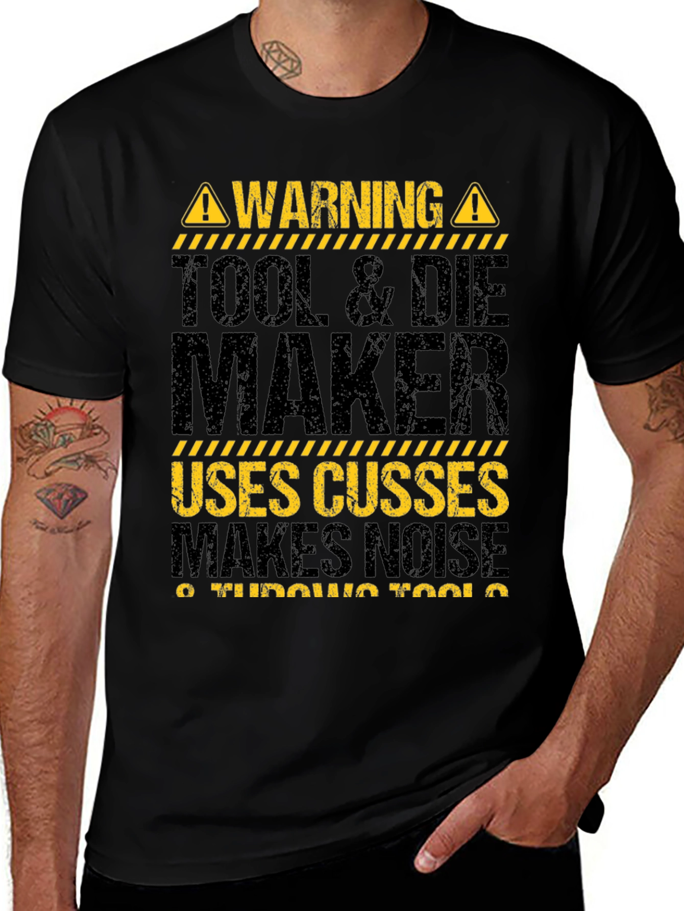 Warning Tool & Die Maker T-Shirt