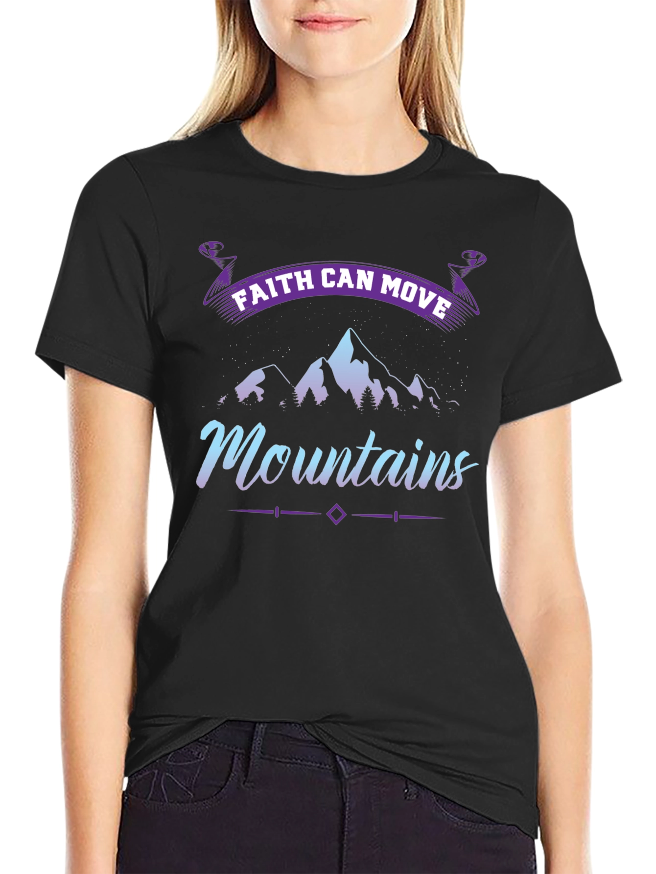 Faith Can Move Mountains Graphic Tee