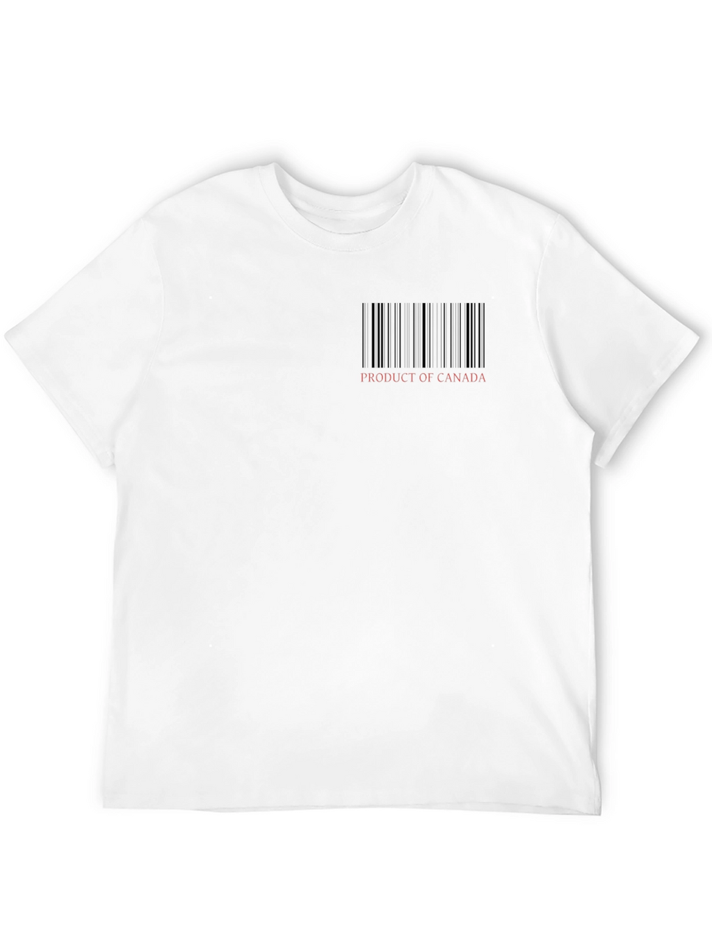 Product of Canada Barcode T-Shirt