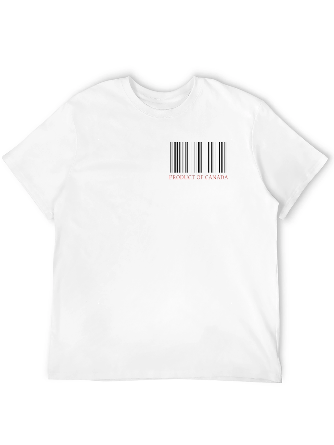 Product of Canada Barcode T-Shirt