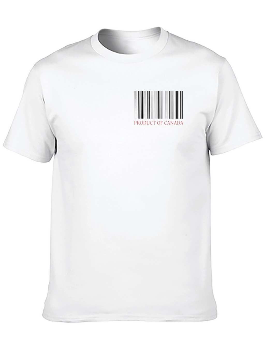 Product of Canada Barcode T-Shirt