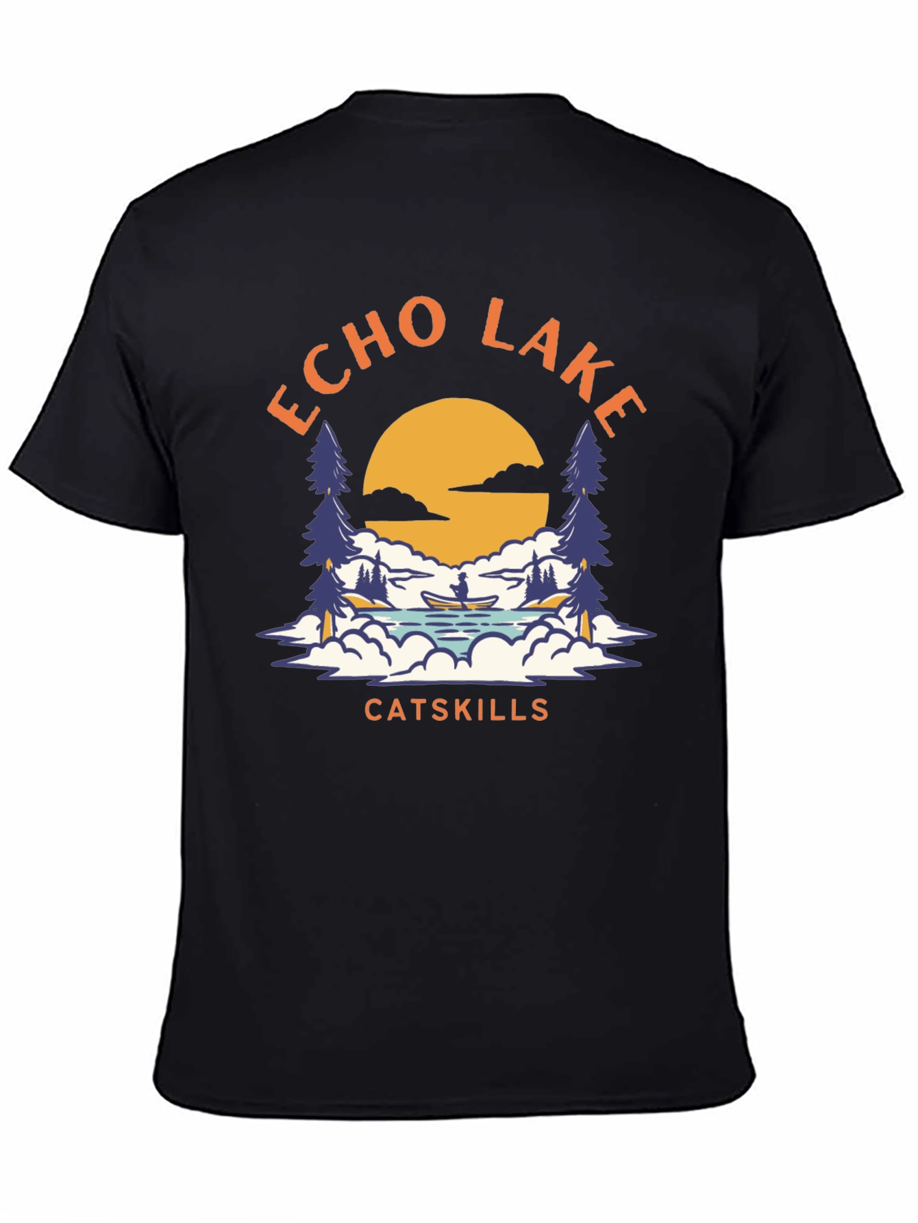 Echo Lake Catskills Graphic T-Shirt