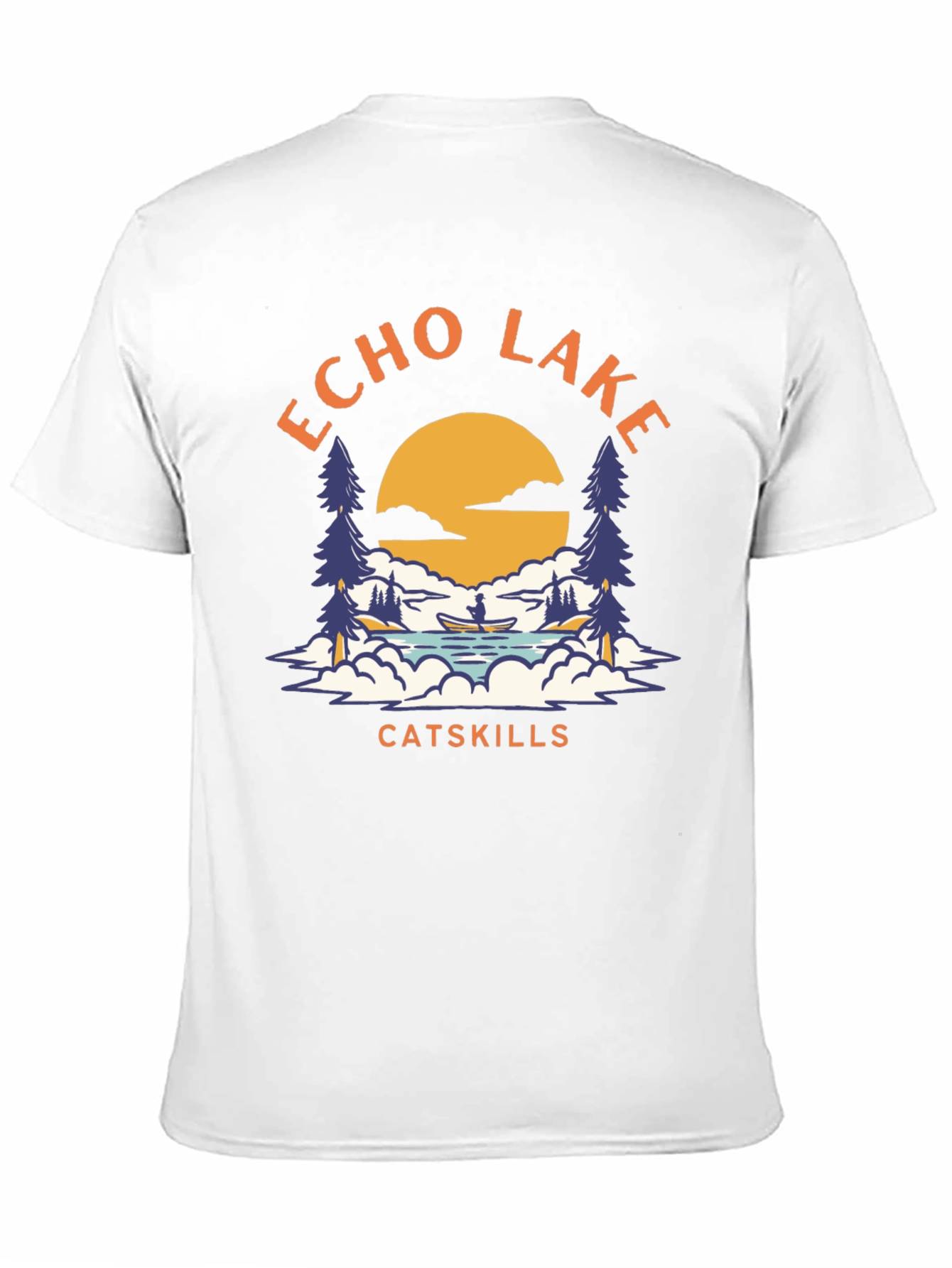 Echo Lake Catskills Graphic T-Shirt