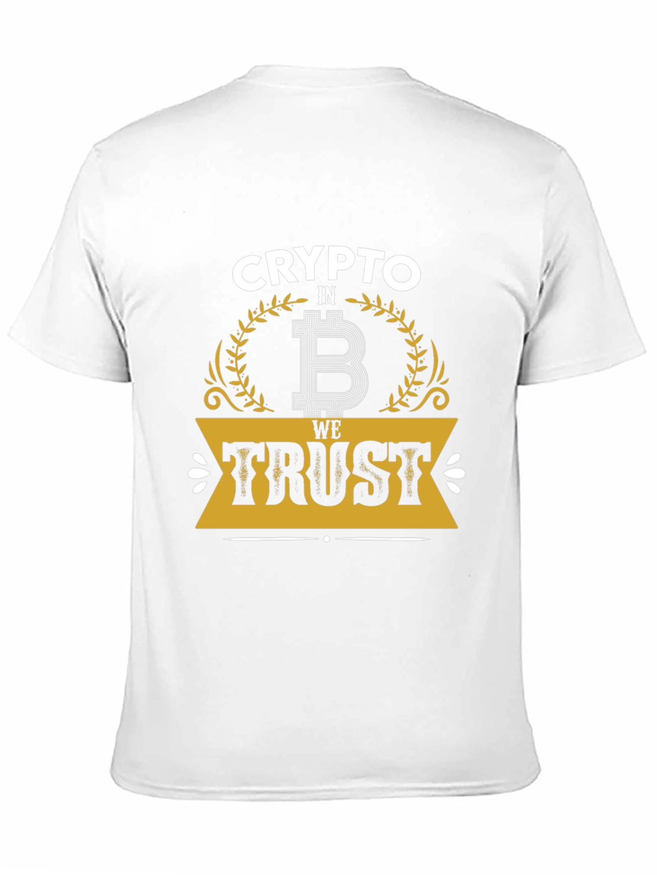 Crypto We Trust Graphic Tee - Black