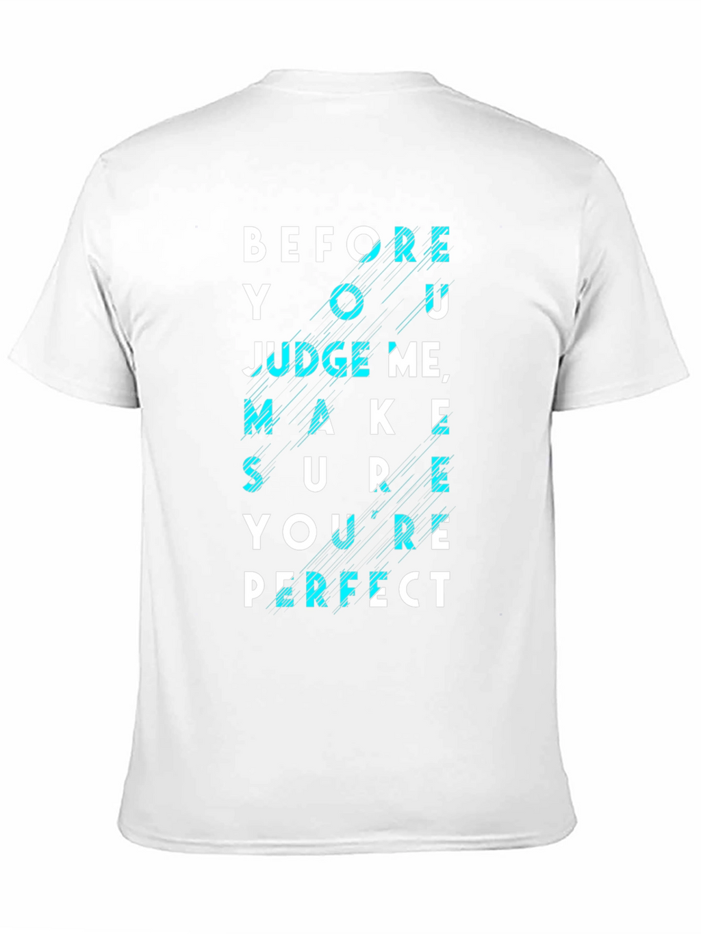 Before You Judge Me Graphic Tee - Black