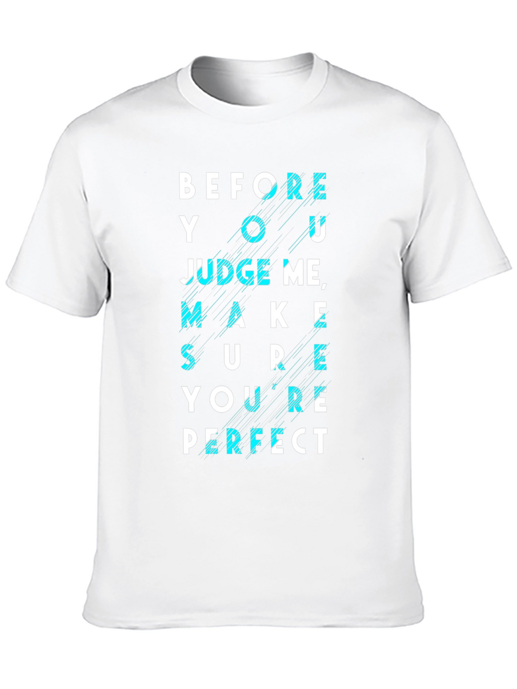 Before You Judge Me Graphic Tee - Black
