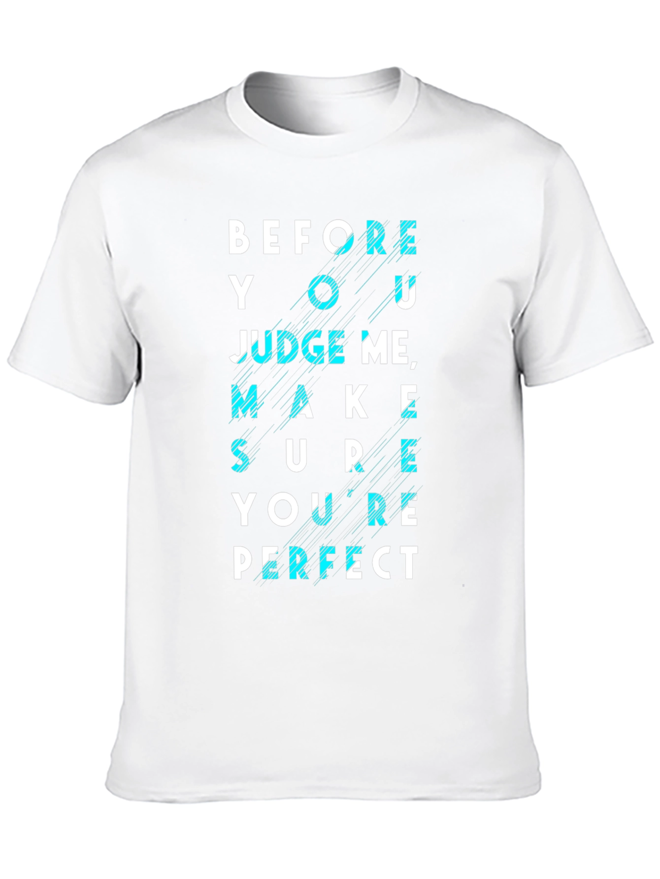 Before You Judge Me Graphic Tee - Black