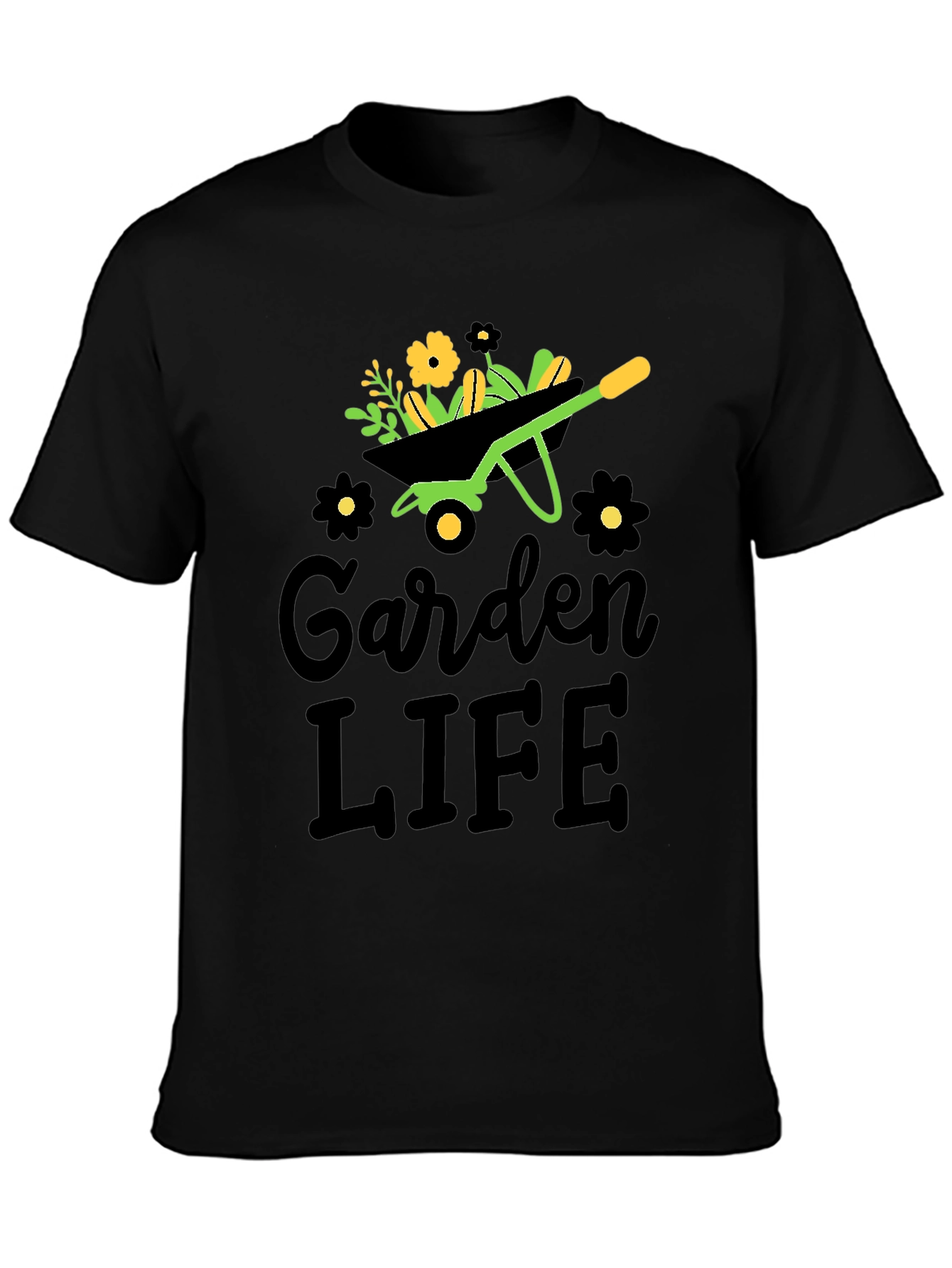 Garden Life T-Shirt - Wheelbarrow Graphic Tee
