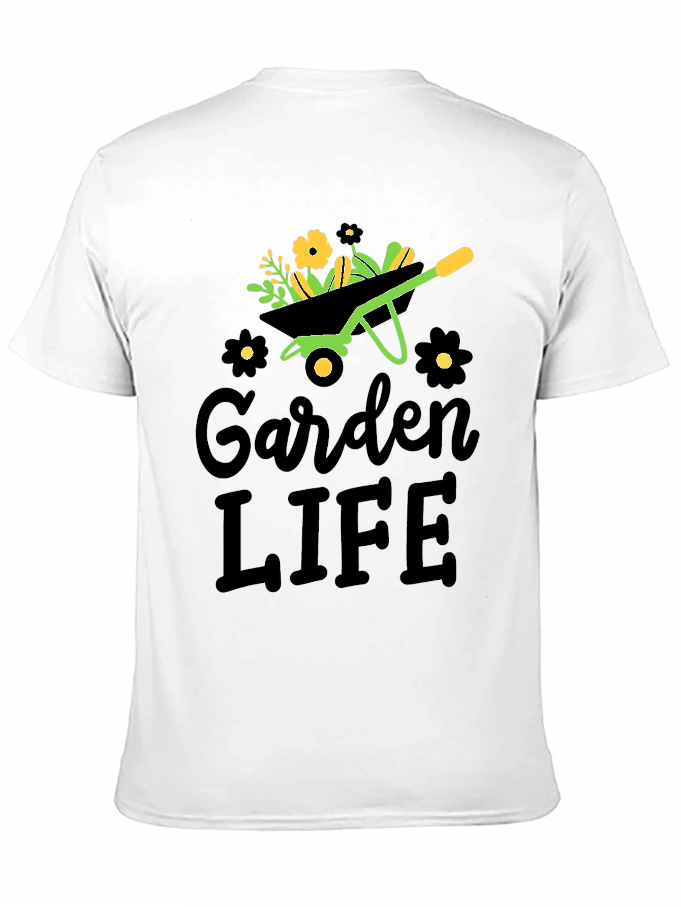 Garden Life T-Shirt - Wheelbarrow Graphic Tee