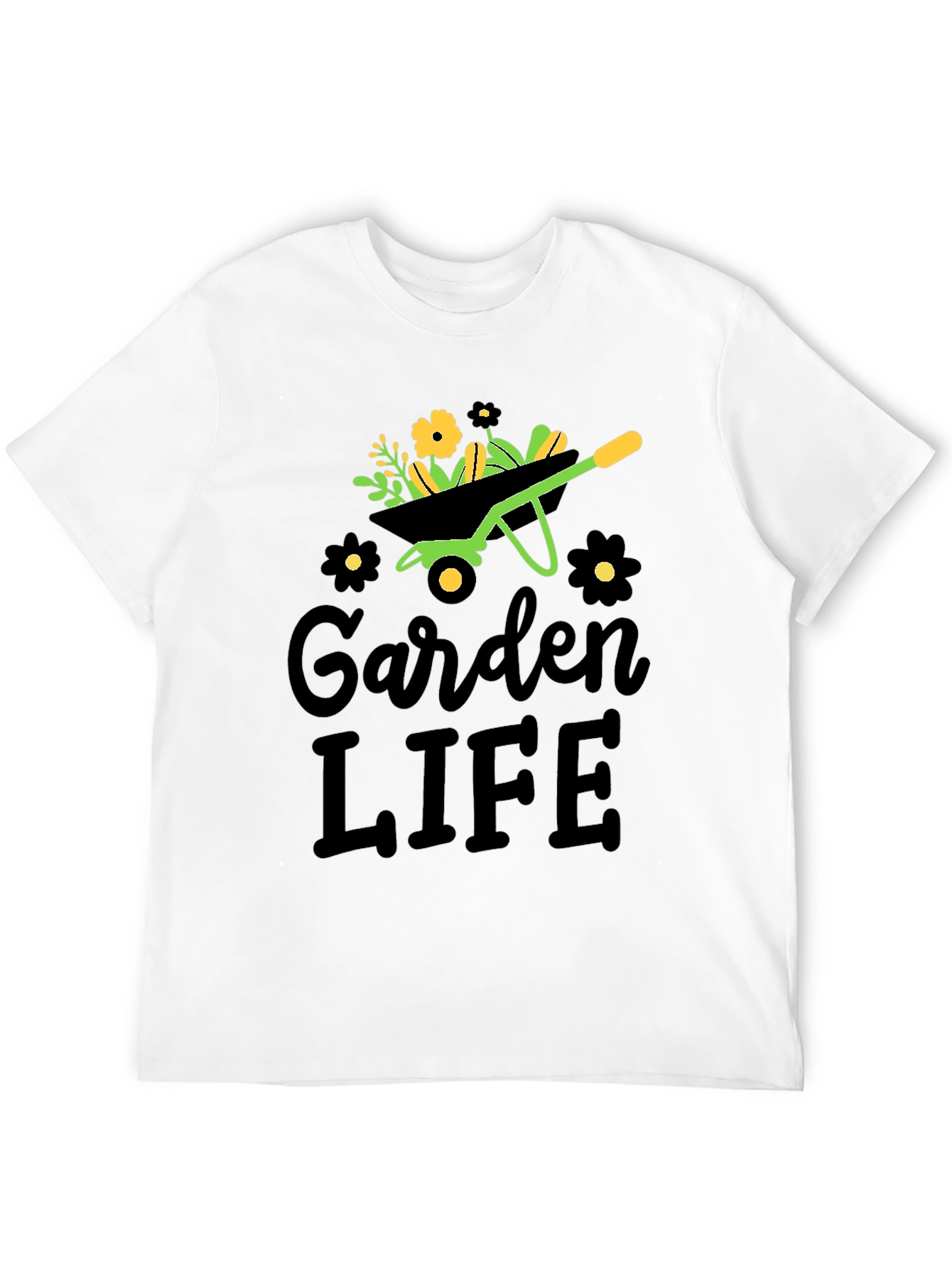 Garden Life T-Shirt - Wheelbarrow Graphic Tee