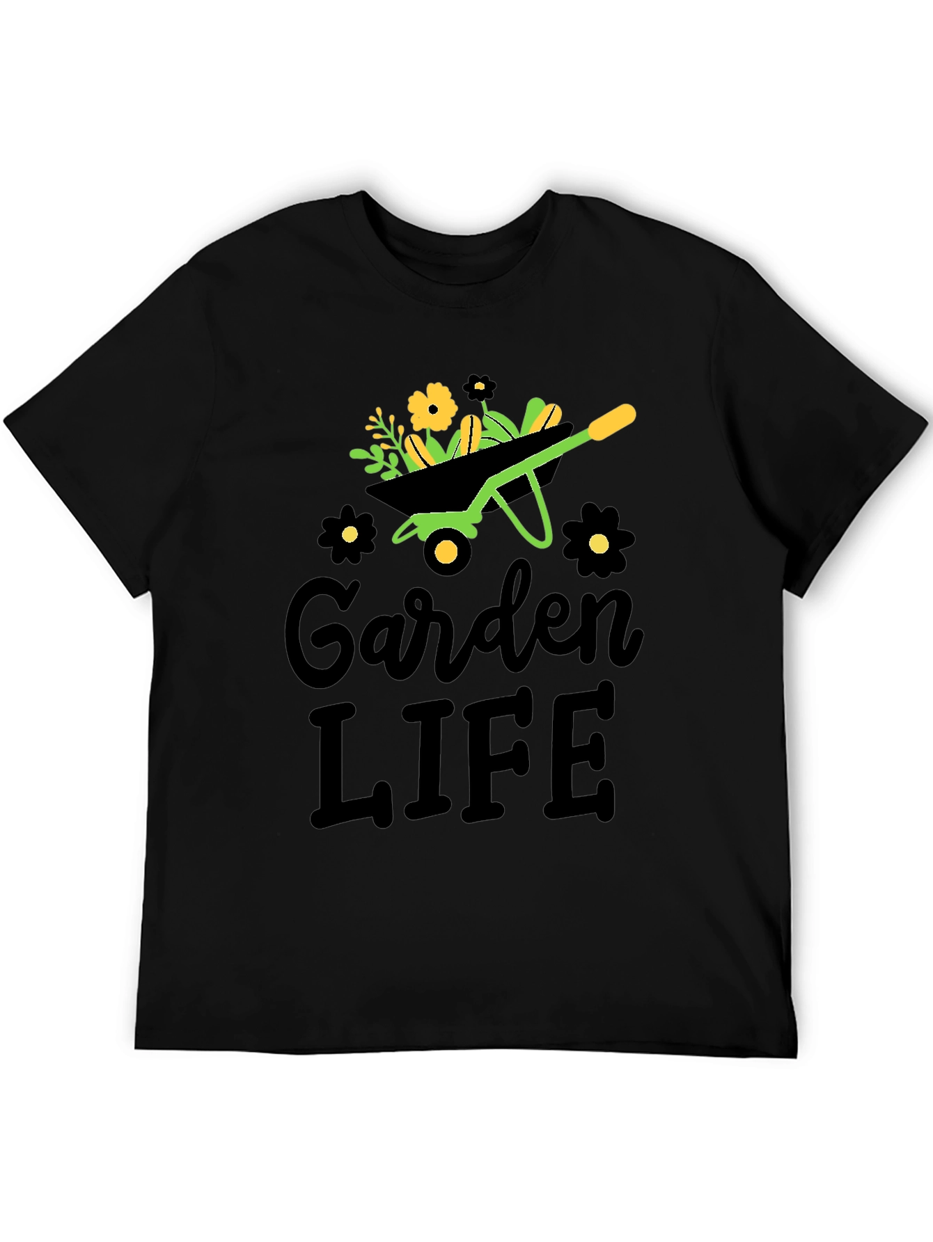 Garden Life T-Shirt - Wheelbarrow Graphic Tee