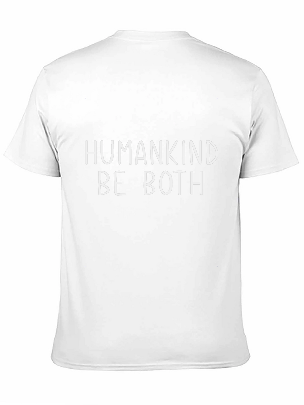 Humankind Be Both Graphic Tee - Unisex Black T-Shirt