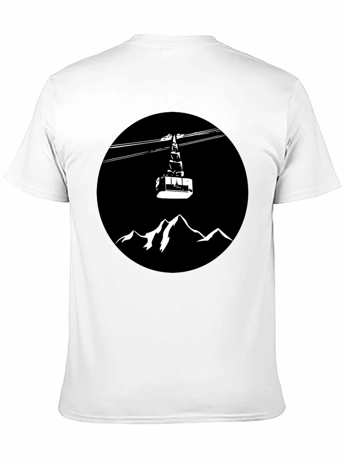 Mountain Cable Car Graphic Tee