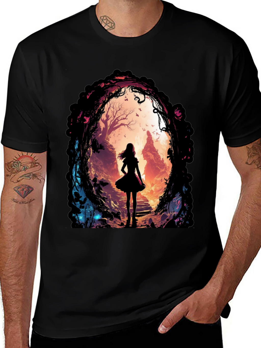 Enchanting Forest Graphic Tee
