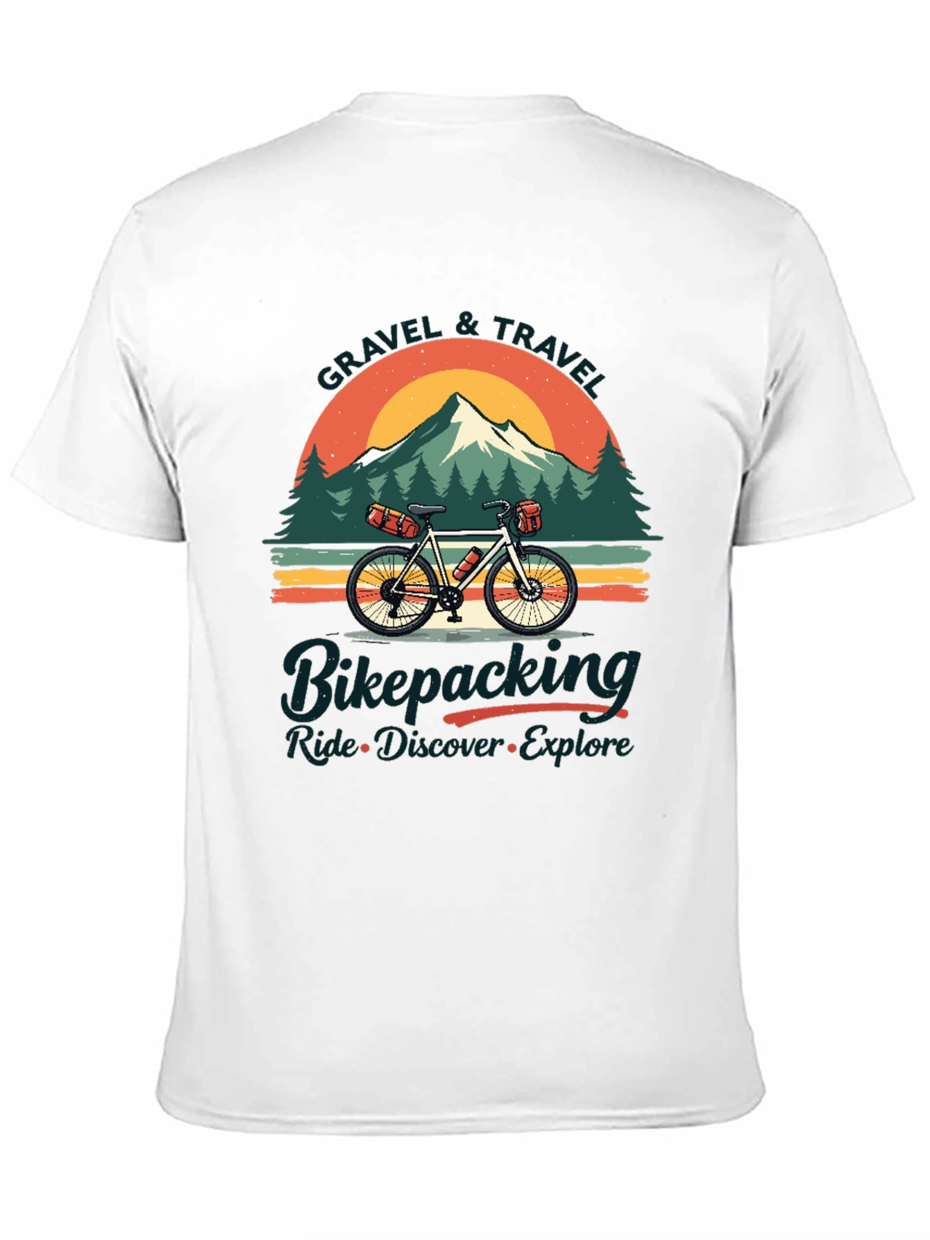 Gravel & Travel Bikepacking Ride T-Shirt