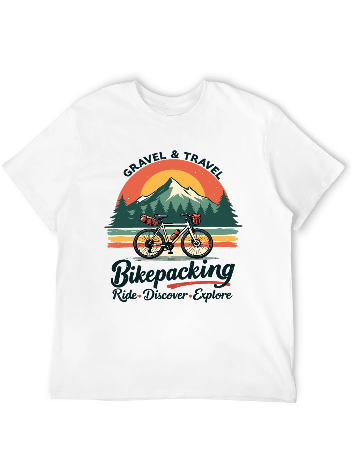 Gravel & Travel Bikepacking Ride T-Shirt