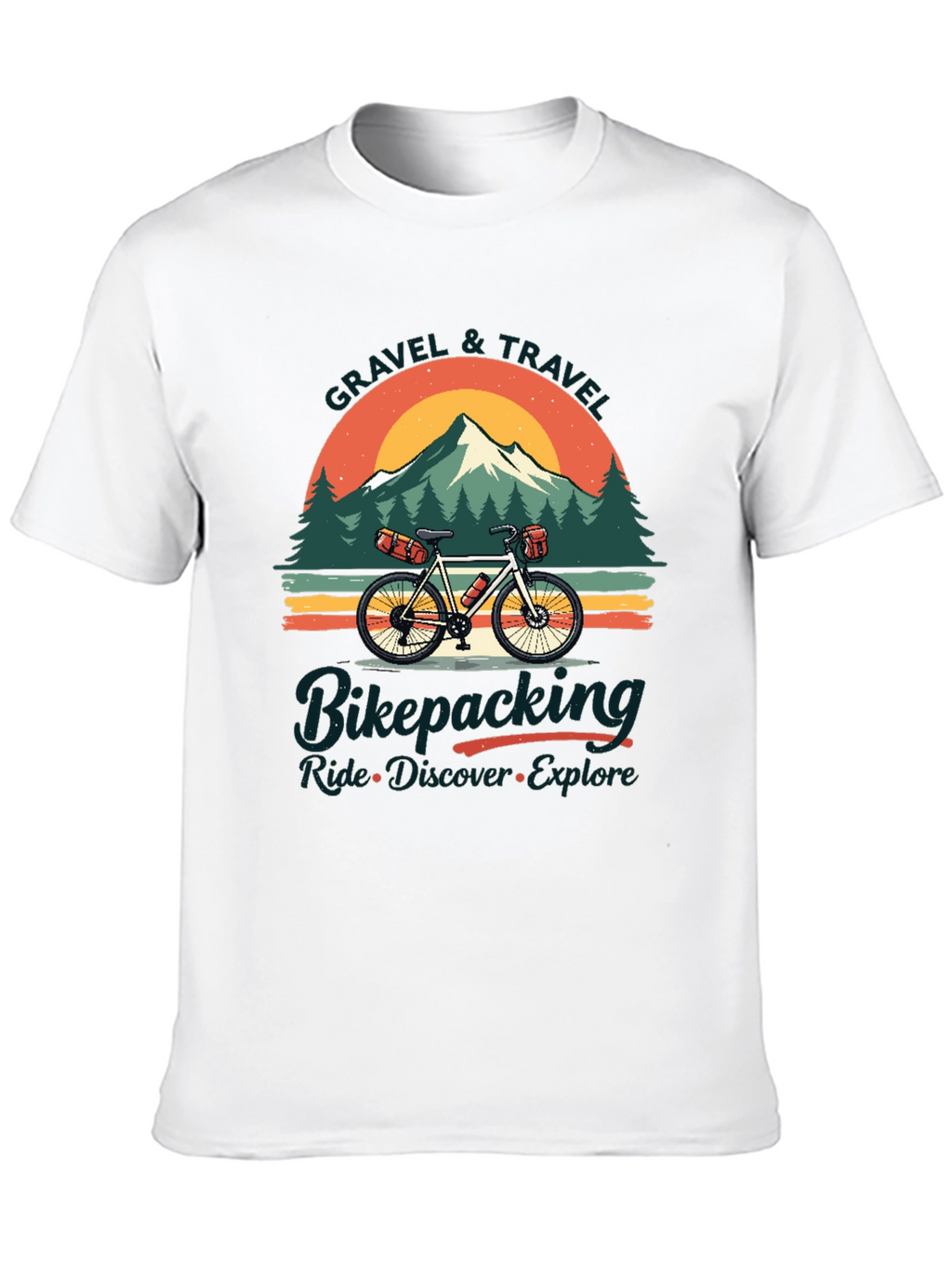 Gravel & Travel Bikepacking Ride T-Shirt