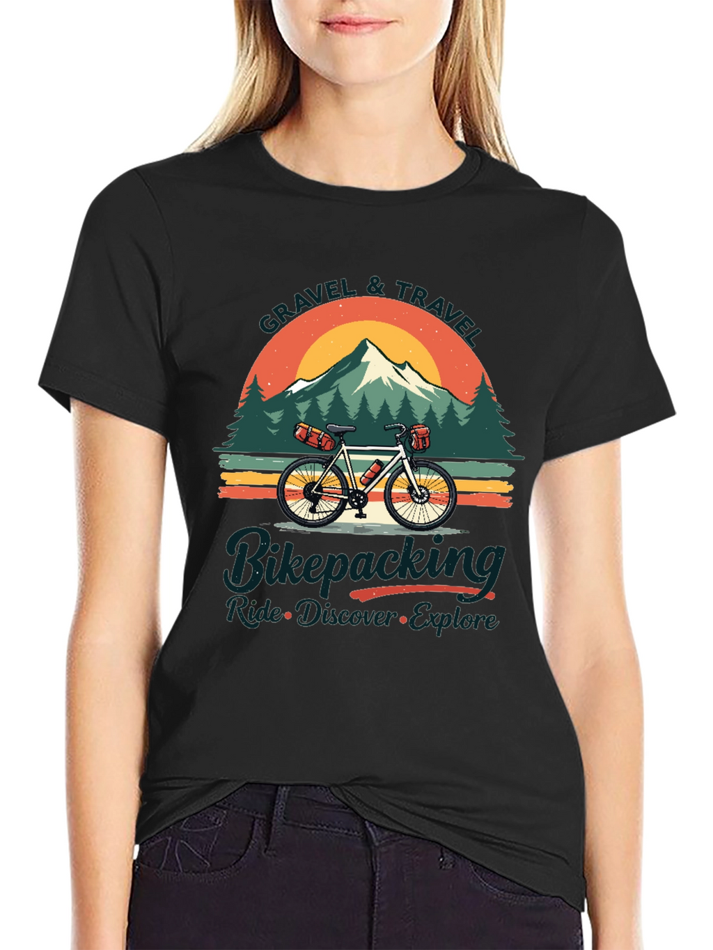 Gravel & Travel Bikepacking Ride T-Shirt