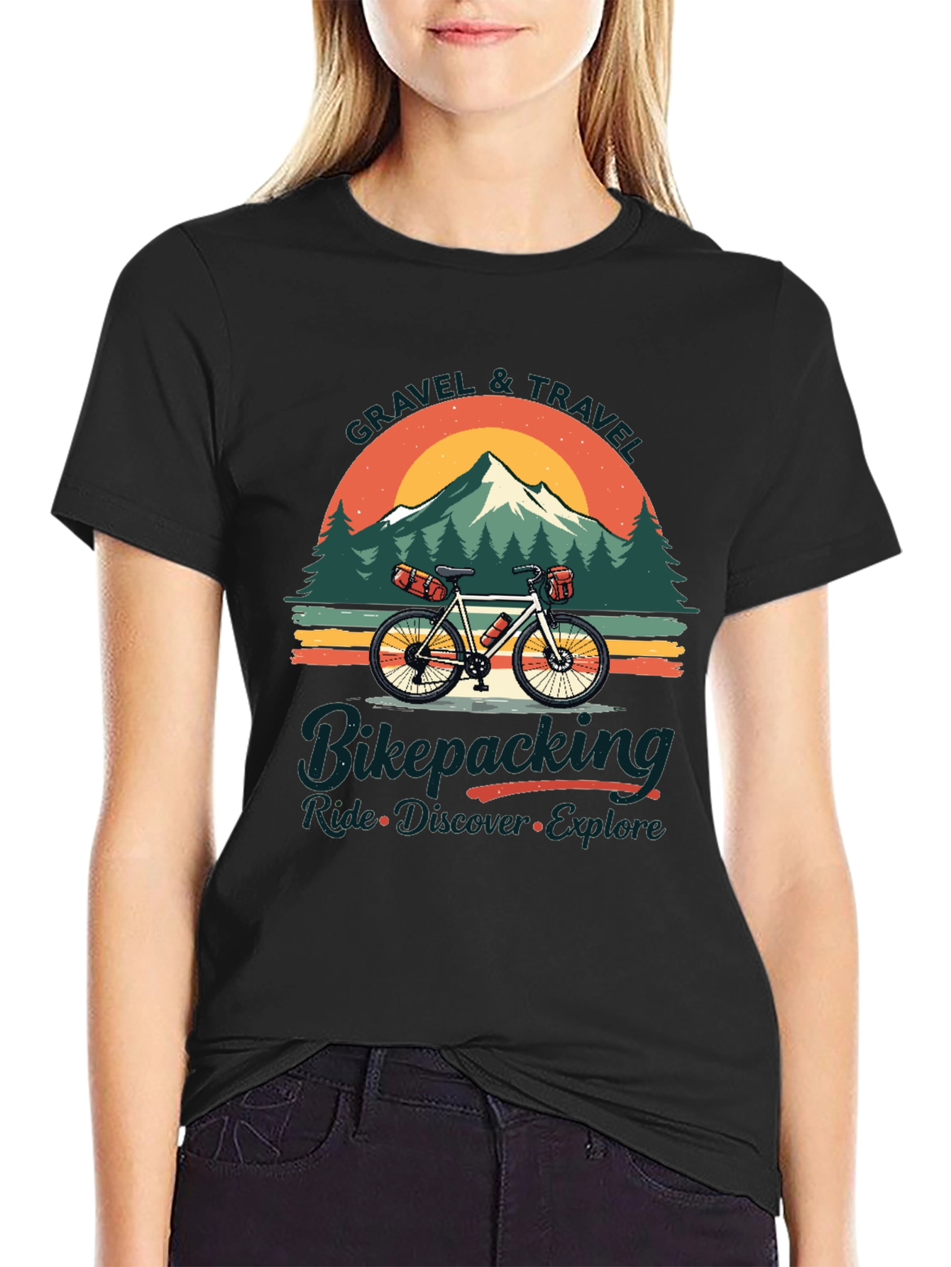 Gravel & Travel Bikepacking Ride T-Shirt