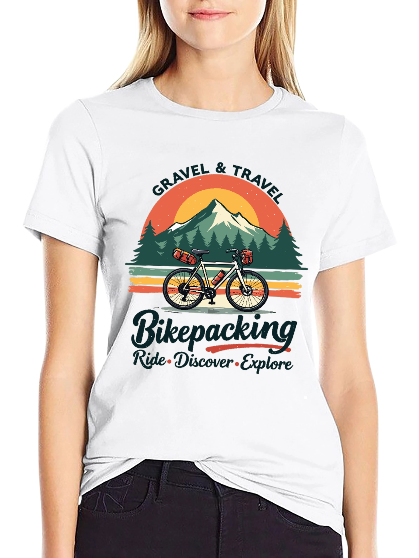 Gravel & Travel Bikepacking Ride T-Shirt