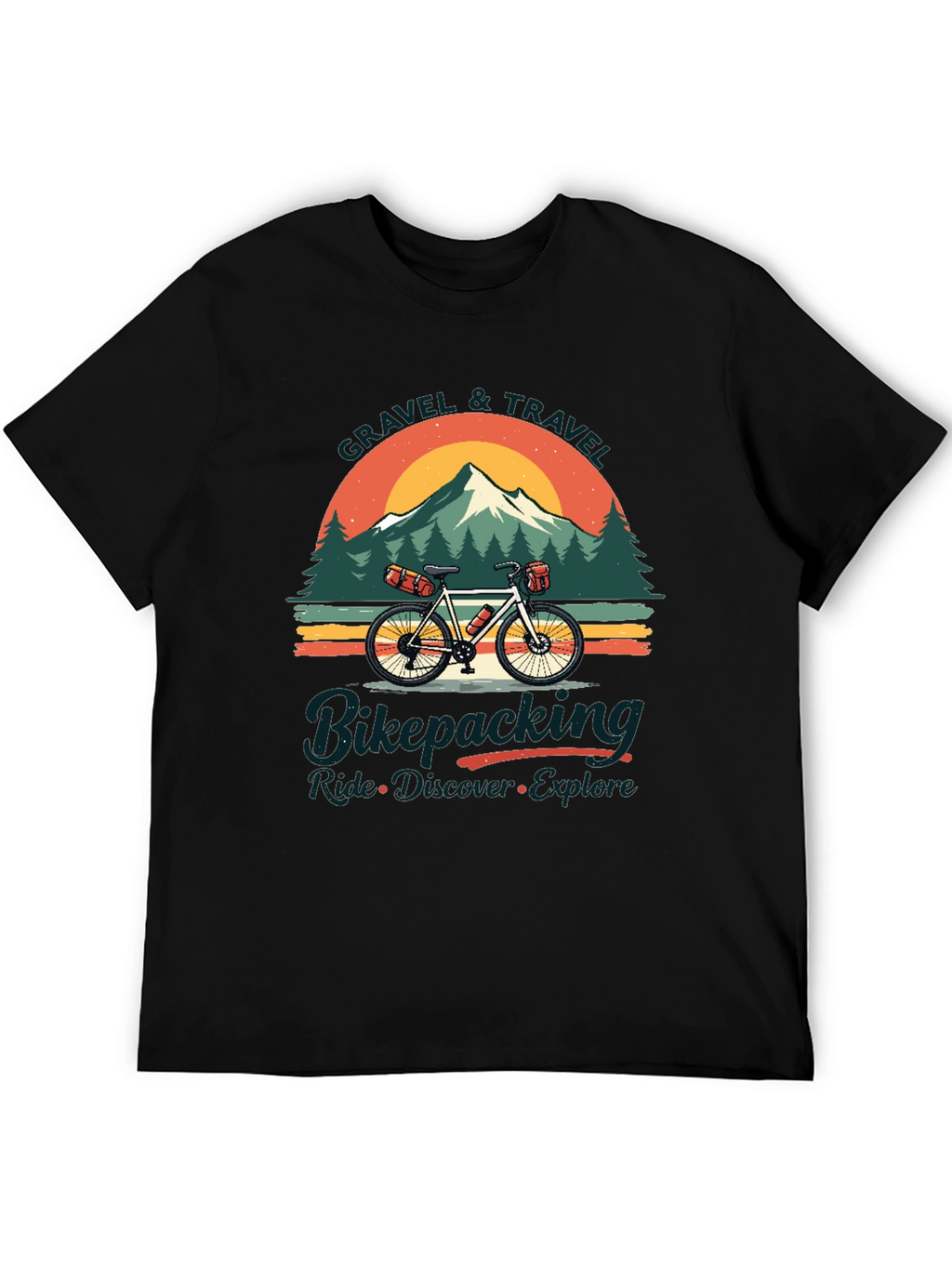 Gravel & Travel Bikepacking Ride T-Shirt