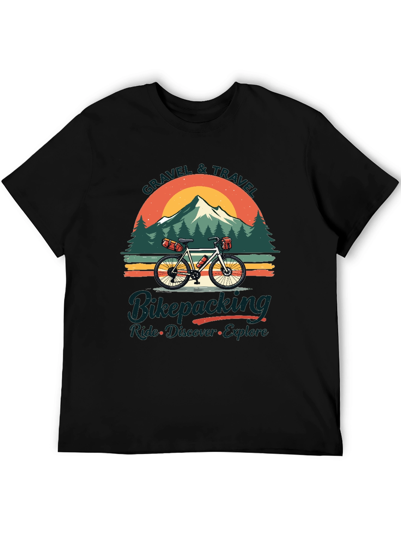 Gravel & Travel Bikepacking Ride T-Shirt
