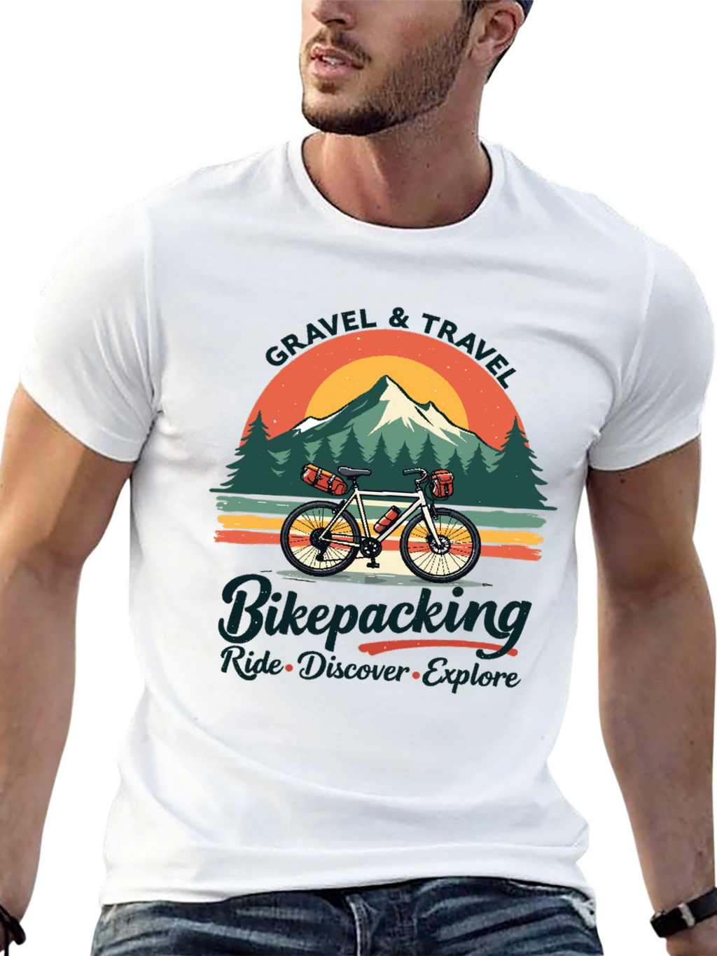 Gravel & Travel Bikepacking Ride T-Shirt