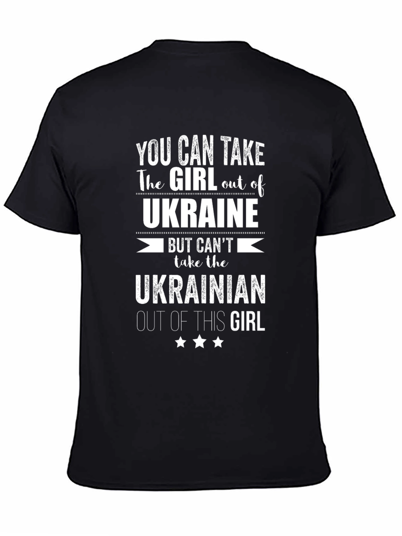 Ukraine Girl T-Shirt: Proud Ukrainian Heritage Tee