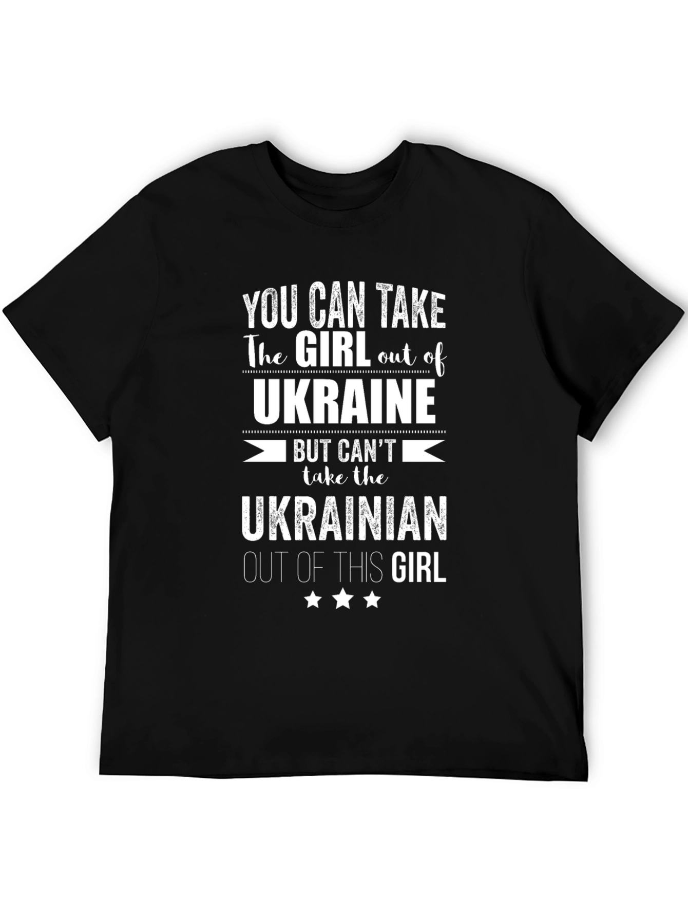 Ukraine Girl T-Shirt: Proud Ukrainian Heritage Tee