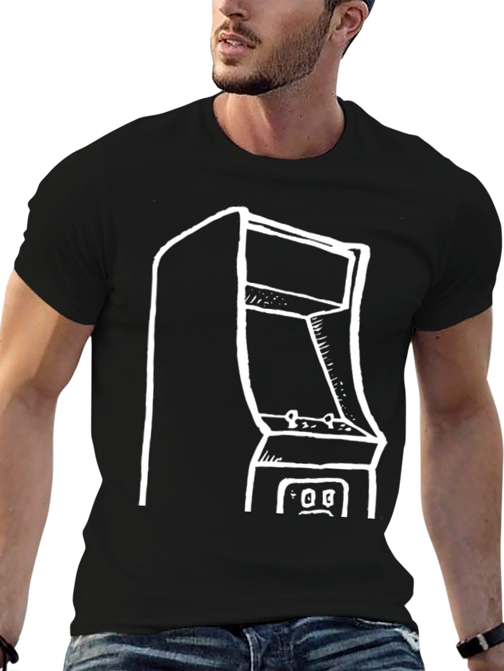 Arcade Game T-Shirt - Retro Gamer Style