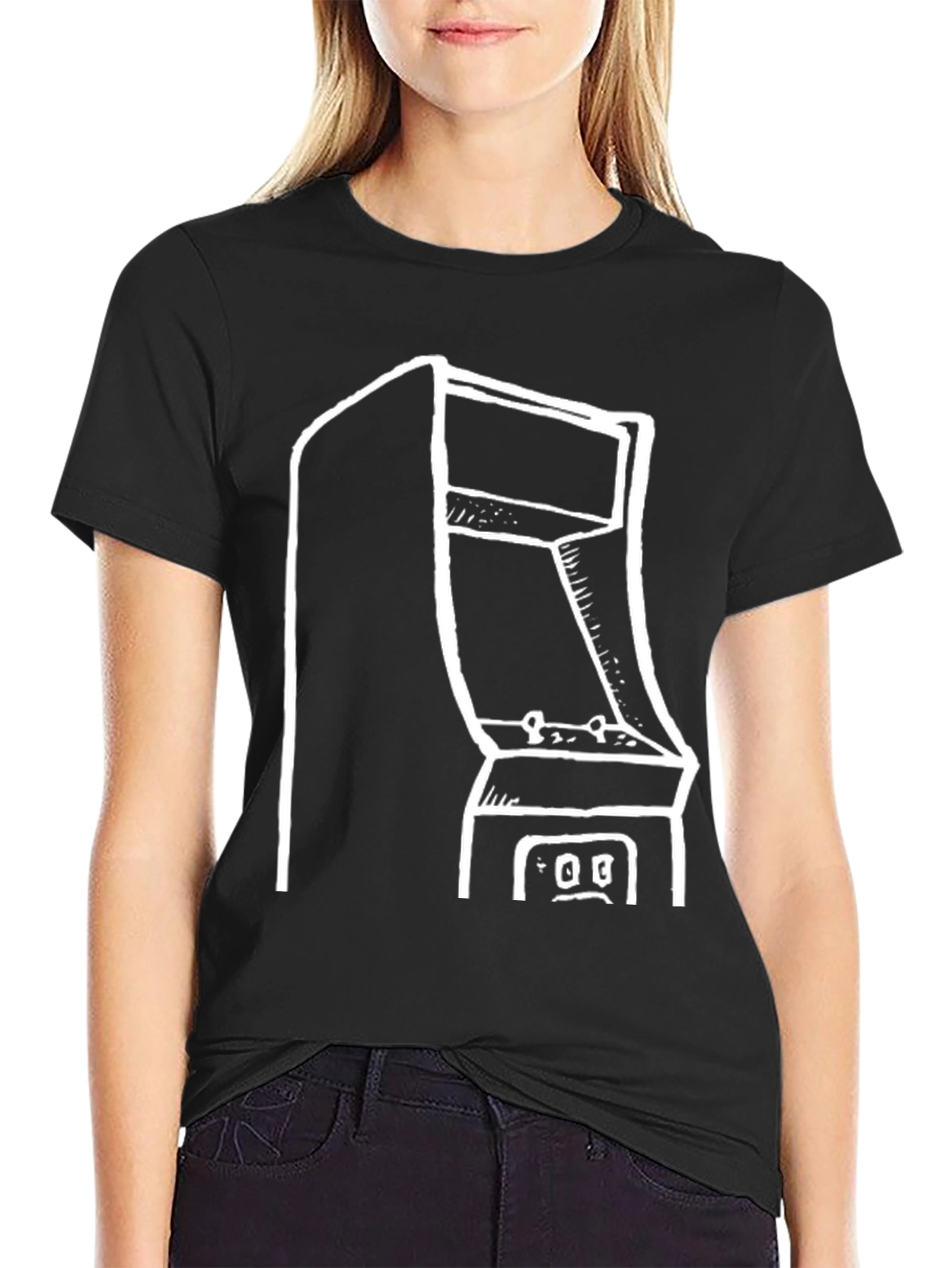 Arcade Game T-Shirt - Retro Gamer Style