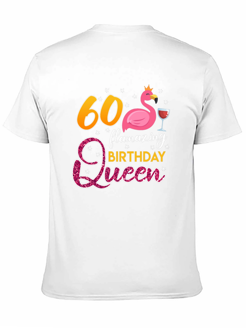 60th Birthday Flamazing Queen Graphic T-Shirt
