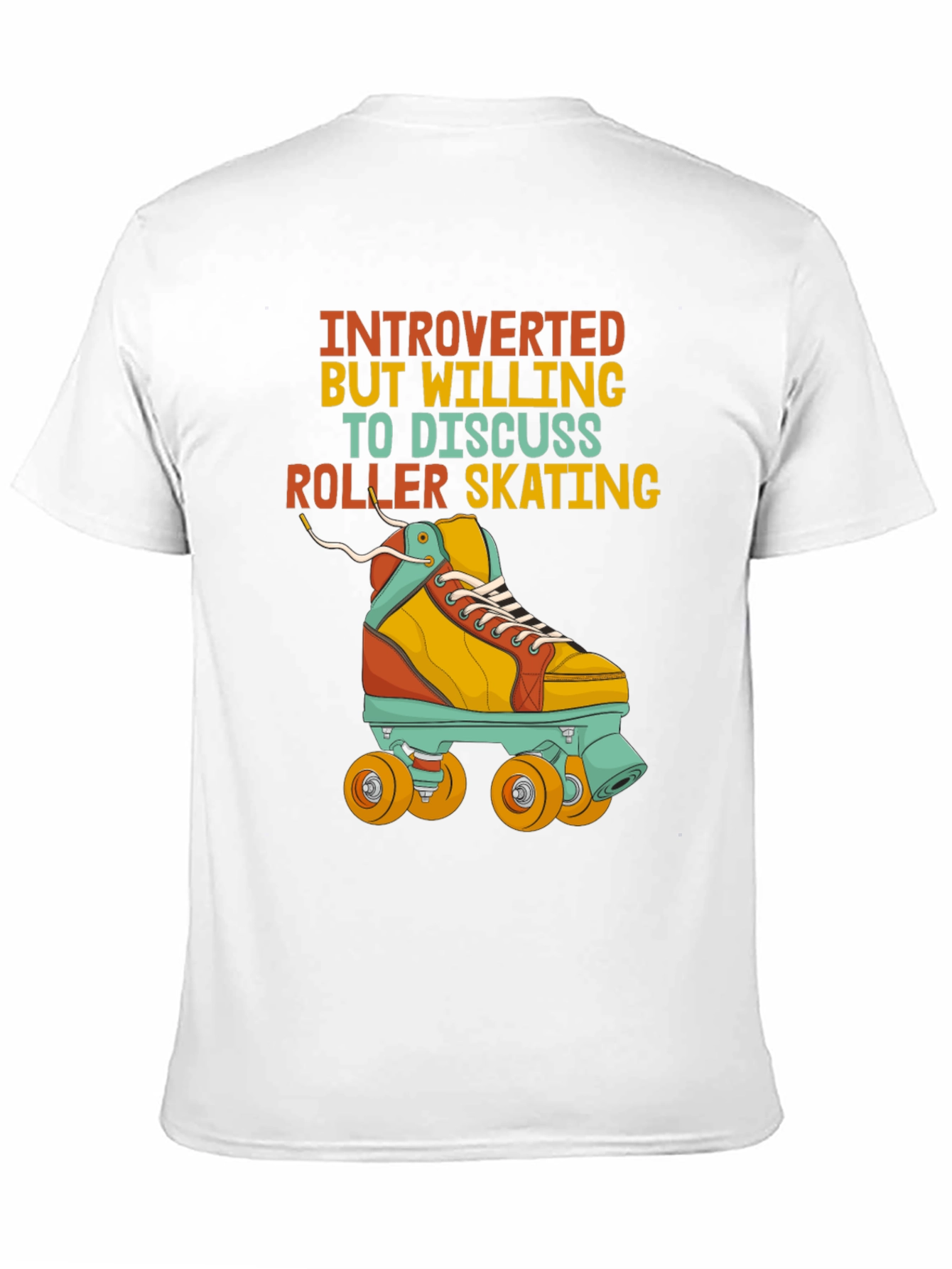 Introverted Roller Skating T-Shirt