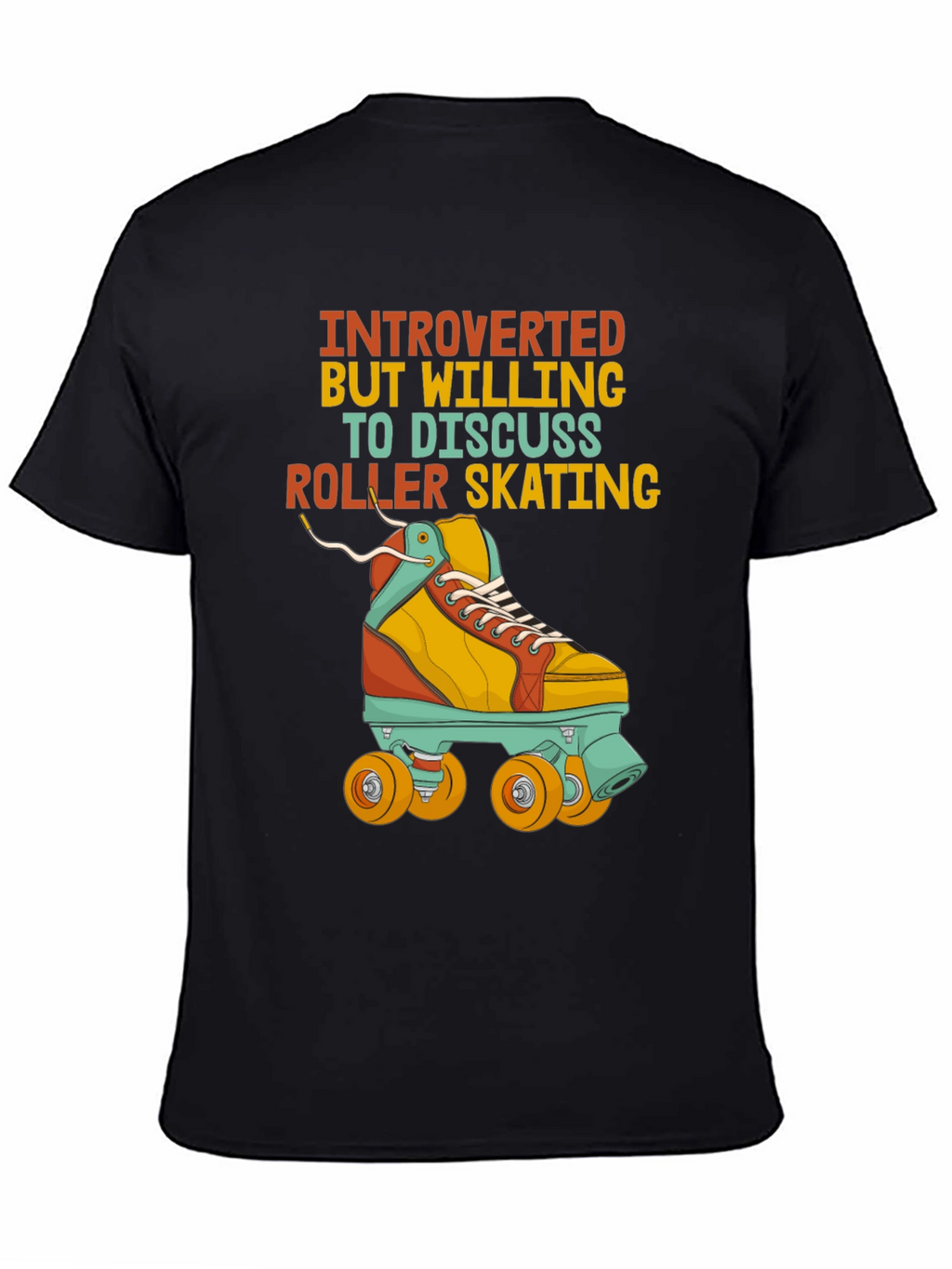 Introverted Roller Skating T-Shirt