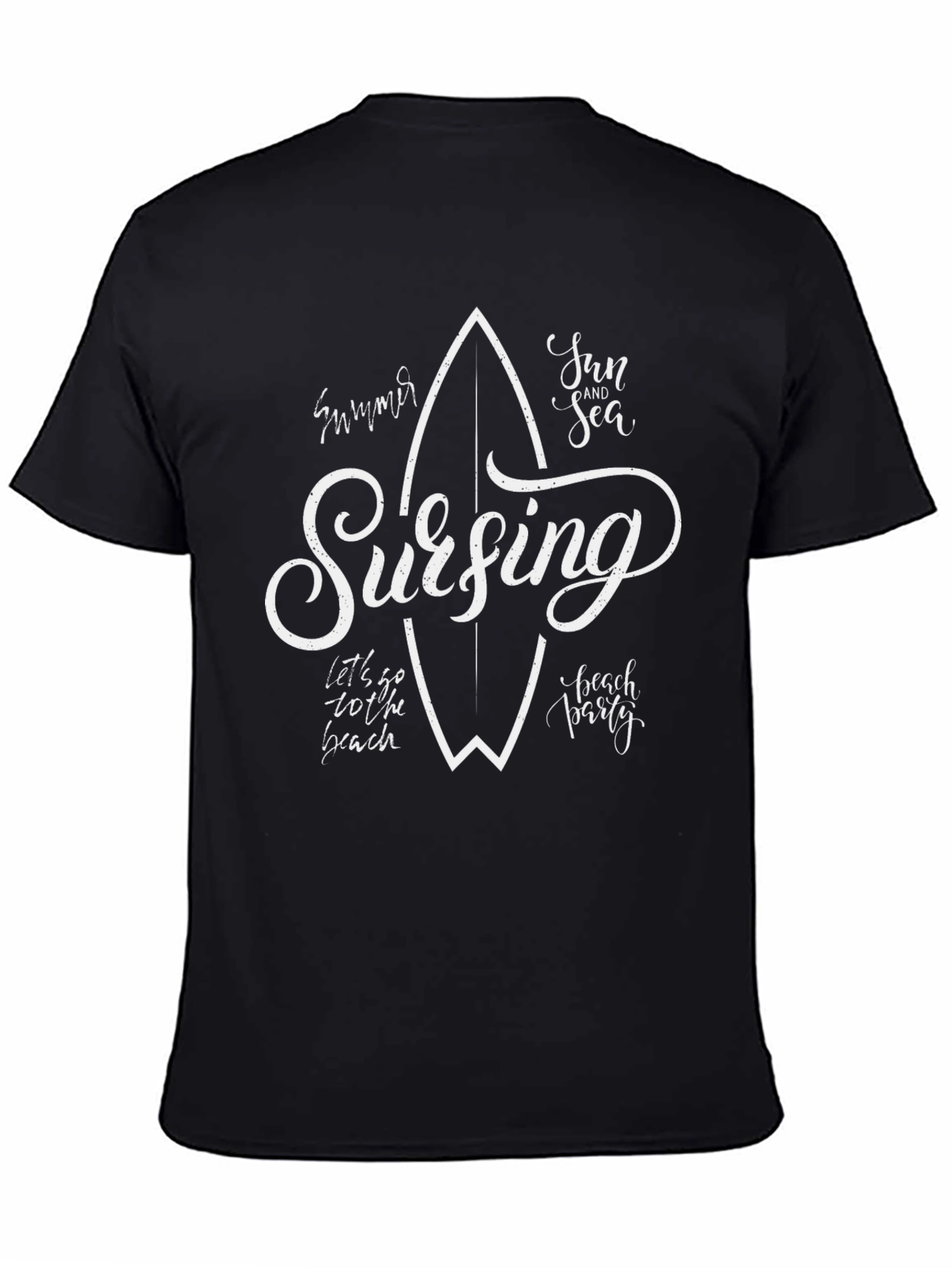 Surfing Summer Beach T-Shirt
