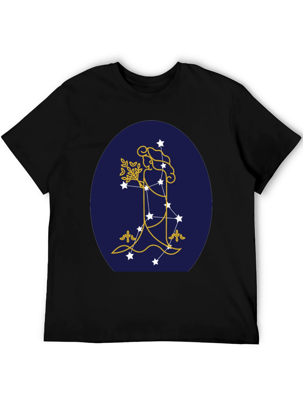 Virgo Zodiac Constellation Graphic Tee