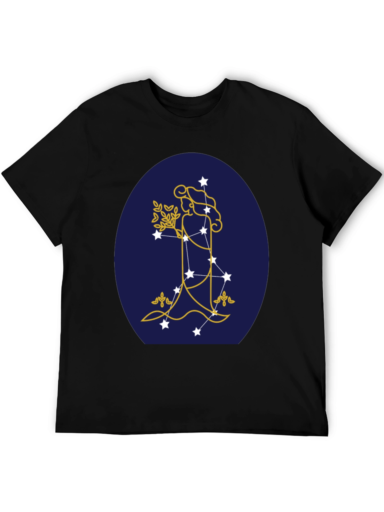 Virgo Zodiac Constellation Graphic Tee