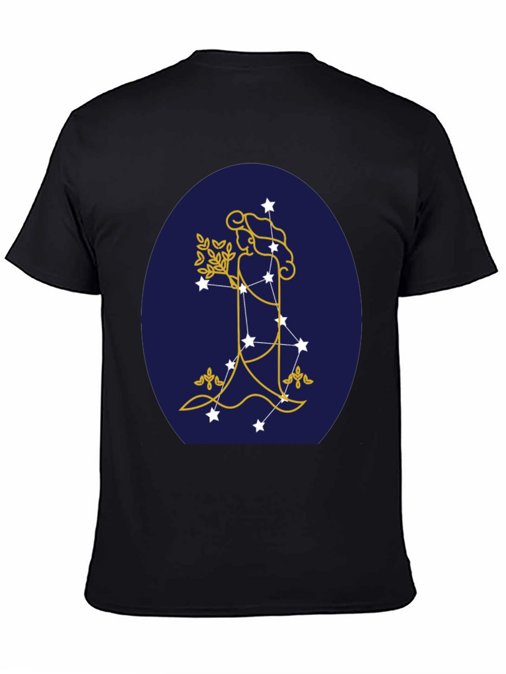 Virgo Zodiac Constellation Graphic Tee