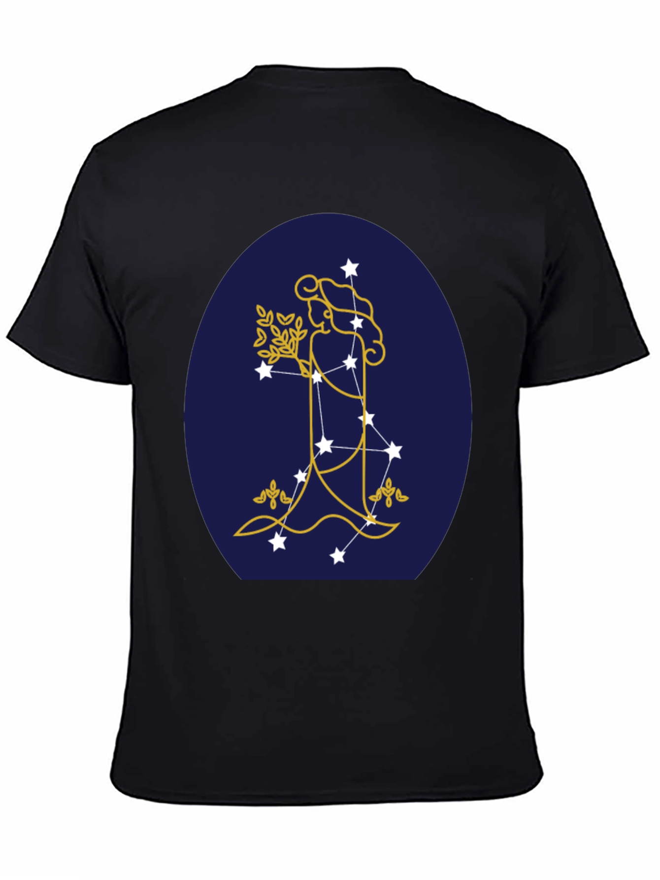 Virgo Zodiac Constellation Graphic Tee
