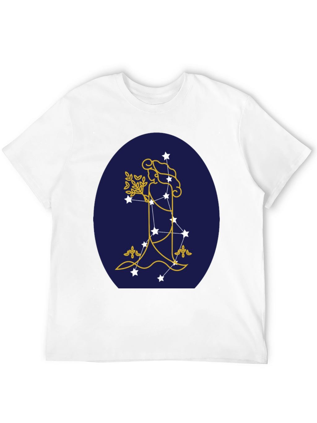 Virgo Zodiac Constellation Graphic Tee