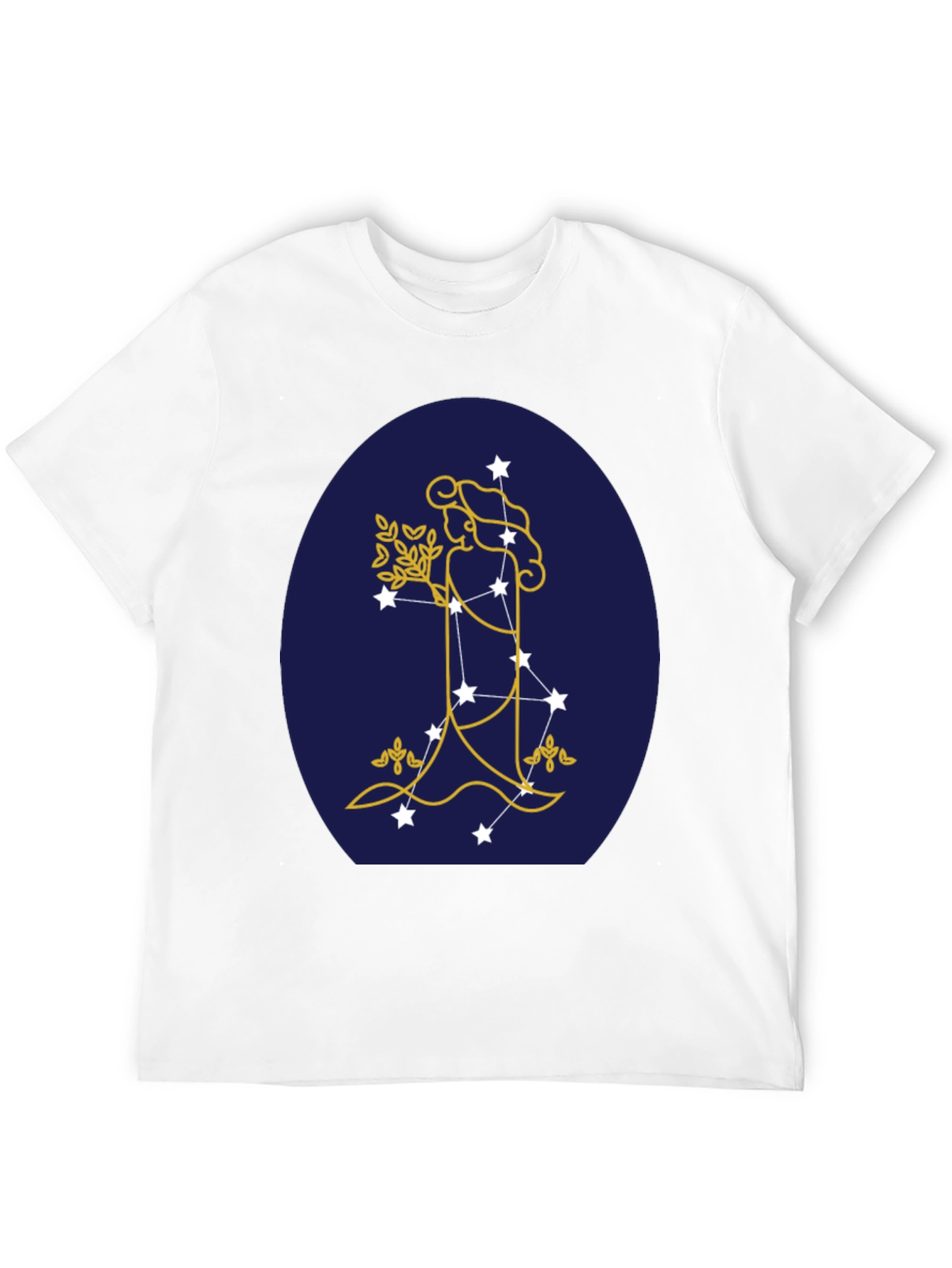 Virgo Zodiac Constellation Graphic Tee